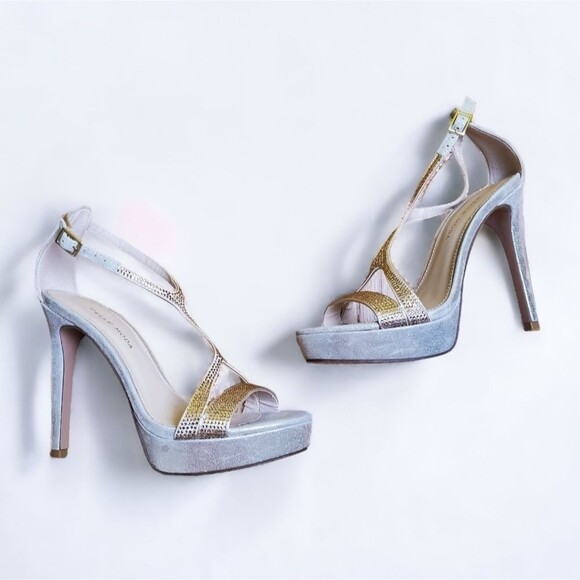 Pelle Moda Onora Platform Heels Size 7.5 - Picture 1 of 9